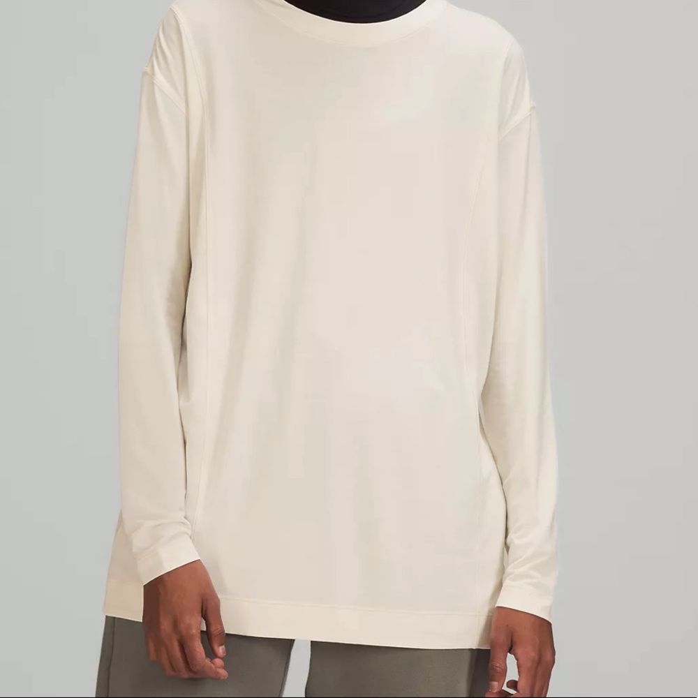 NWT Lululemon Modal Pleated Back Long Sleeve